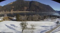 Archiv Foto Webcam Weißensee: Sicht vom Ferienhotel Nagglerhof 09:00