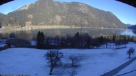 Archiv Foto Webcam Weißensee: Sicht vom Ferienhotel Nagglerhof 13:00