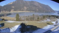 Archiv Foto Webcam Weißensee: Sicht vom Ferienhotel Nagglerhof 13:00