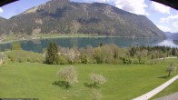 Archiv Foto Webcam Weißensee: Sicht vom Ferienhotel Nagglerhof 11:00