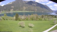 Archiv Foto Webcam Weißensee: Sicht vom Ferienhotel Nagglerhof 13:00