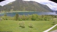 Archiv Foto Webcam Weißensee: Sicht vom Ferienhotel Nagglerhof 13:00