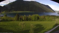 Archiv Foto Webcam Weißensee: Sicht vom Ferienhotel Nagglerhof 17:00