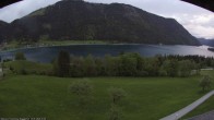 Archiv Foto Webcam Weißensee: Sicht vom Ferienhotel Nagglerhof 19:00