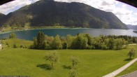 Archiv Foto Webcam Weißensee: Sicht vom Ferienhotel Nagglerhof 09:00