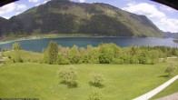 Archiv Foto Webcam Weißensee: Sicht vom Ferienhotel Nagglerhof 13:00
