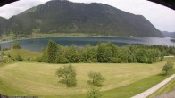 Archiv Foto Webcam Weißensee: Sicht vom Ferienhotel Nagglerhof 13:00