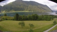 Archiv Foto Webcam Weißensee: Sicht vom Ferienhotel Nagglerhof 17:00