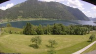 Archiv Foto Webcam Weißensee: Sicht vom Ferienhotel Nagglerhof 11:00