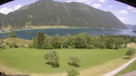 Archiv Foto Webcam Weißensee: Sicht vom Ferienhotel Nagglerhof 13:00