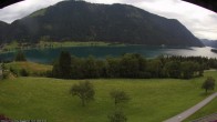 Archiv Foto Webcam Weißensee: Sicht vom Ferienhotel Nagglerhof 07:00