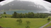 Archiv Foto Webcam Weißensee: Sicht vom Ferienhotel Nagglerhof 13:00