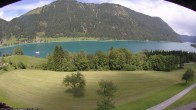 Archiv Foto Webcam Weißensee: Sicht vom Ferienhotel Nagglerhof 13:00