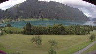 Archiv Foto Webcam Weißensee: Sicht vom Ferienhotel Nagglerhof 19:00
