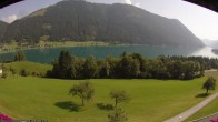 Archiv Foto Webcam Weißensee: Sicht vom Ferienhotel Nagglerhof 09:00