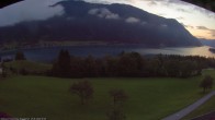 Archiv Foto Webcam Weißensee: Sicht vom Ferienhotel Nagglerhof 05:00