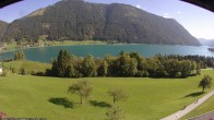 Archiv Foto Webcam Weißensee: Sicht vom Ferienhotel Nagglerhof 09:00