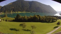 Archiv Foto Webcam Weißensee: Sicht vom Ferienhotel Nagglerhof 08:00