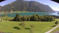 Archiv Foto Webcam Weißensee: Sicht vom Ferienhotel Nagglerhof 09:00