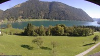 Archiv Foto Webcam Weißensee: Sicht vom Ferienhotel Nagglerhof 09:00