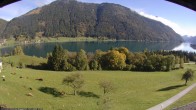 Archiv Foto Webcam Weißensee: Sicht vom Ferienhotel Nagglerhof 09:00