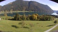 Archiv Foto Webcam Weißensee: Sicht vom Ferienhotel Nagglerhof 09:00