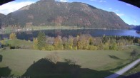 Archiv Foto Webcam Weißensee: Sicht vom Ferienhotel Nagglerhof 13:00