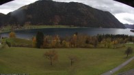 Archiv Foto Webcam Weißensee: Sicht vom Ferienhotel Nagglerhof 09:00
