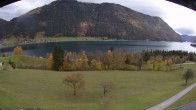 Archiv Foto Webcam Weißensee: Sicht vom Ferienhotel Nagglerhof 09:00