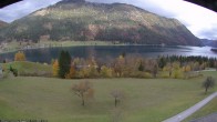 Archiv Foto Webcam Weißensee: Sicht vom Ferienhotel Nagglerhof 11:00