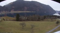 Archiv Foto Webcam Weißensee: Sicht vom Ferienhotel Nagglerhof 09:00