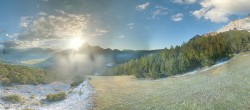Archiv Foto Webcam Weißlähnabfahrt, Skigebiet Ehrwald 19:00