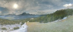 Archiv Foto Webcam Weißlähnabfahrt, Skigebiet Ehrwald 17:00
