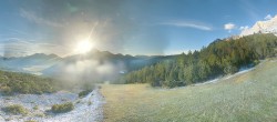 Archiv Foto Webcam Weißlähnabfahrt, Skigebiet Ehrwald 19:00