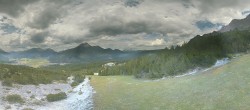 Archiv Foto Webcam Weißlähnabfahrt, Skigebiet Ehrwald 13:00