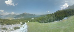 Archiv Foto Webcam Weißlähnabfahrt, Skigebiet Ehrwald 11:00
