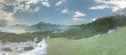 Archiv Foto Webcam Weißlähnabfahrt, Skigebiet Ehrwald 13:00
