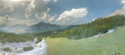 Archiv Foto Webcam Weißlähnabfahrt, Skigebiet Ehrwald 15:00