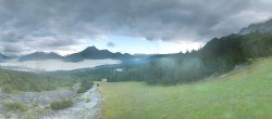 Archiv Foto Webcam Weißlähnabfahrt, Skigebiet Ehrwald 06:00