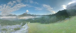 Archiv Foto Webcam Weißlähnabfahrt, Skigebiet Ehrwald 07:00