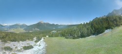 Archiv Foto Webcam Weißlähnabfahrt, Skigebiet Ehrwald 11:00