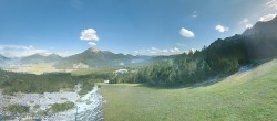 Archiv Foto Webcam Weißlähnabfahrt, Skigebiet Ehrwald 09:00