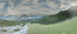 Archiv Foto Webcam Weißlähnabfahrt, Skigebiet Ehrwald 09:00