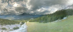 Archiv Foto Webcam Weißlähnabfahrt, Skigebiet Ehrwald 17:00