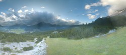 Archiv Foto Webcam Weißlähnabfahrt, Skigebiet Ehrwald 19:00