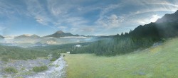 Archiv Foto Webcam Weißlähnabfahrt, Skigebiet Ehrwald 07:00