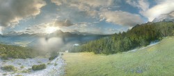 Archiv Foto Webcam Weißlähnabfahrt, Skigebiet Ehrwald 19:00