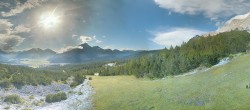 Archiv Foto Webcam Weißlähnabfahrt, Skigebiet Ehrwald 17:00