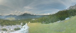 Archiv Foto Webcam Weißlähnabfahrt, Skigebiet Ehrwald 13:00