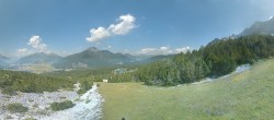 Archiv Foto Webcam Weißlähnabfahrt, Skigebiet Ehrwald 11:00